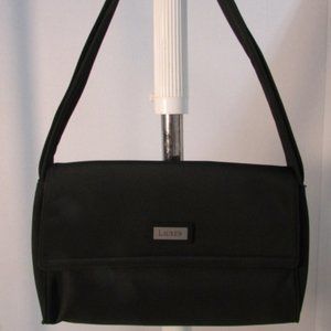 Lauren Ralph Lauren Black Nylon Shoulder Purse